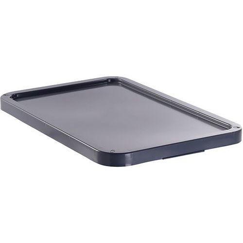 COUVERCLE POUR BACS 25 L 35 L ET 55 L - GRIS - GILAC
