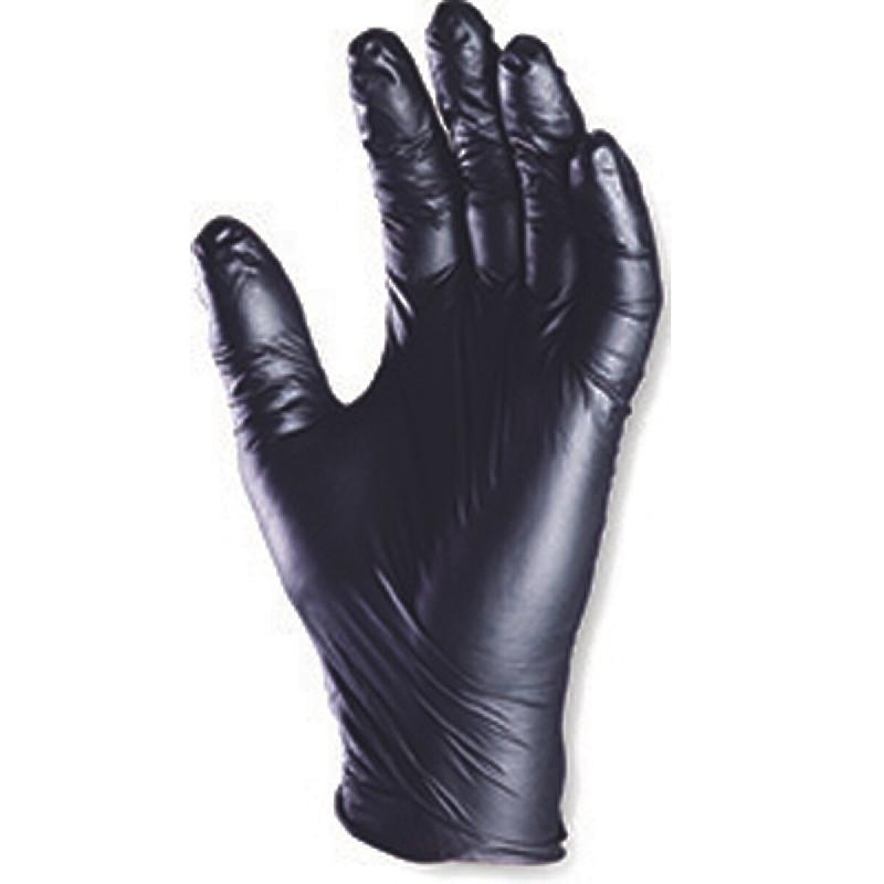 COVERGUARD Boite de 100 gants jetables nitrile noir 5900 non poudrés AQL 15 Taille 9 - 9 5450564005358_0