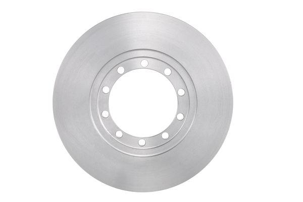 Disque de frein BOSCH 0986479390 - boîte de 2 disques - disque plein avec 10 trous - épaisseur 16 mm_0