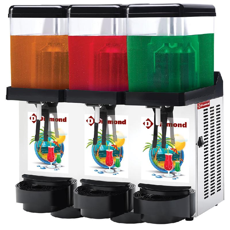 Distributeur à boissons fraîche 3x12 l - PDD12/3T-R2_0