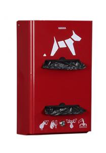 Distributeur mural de sacs pour hygiène canine - 400 sacs - Hygeca - Anti-UV et anti-vandalisme_0