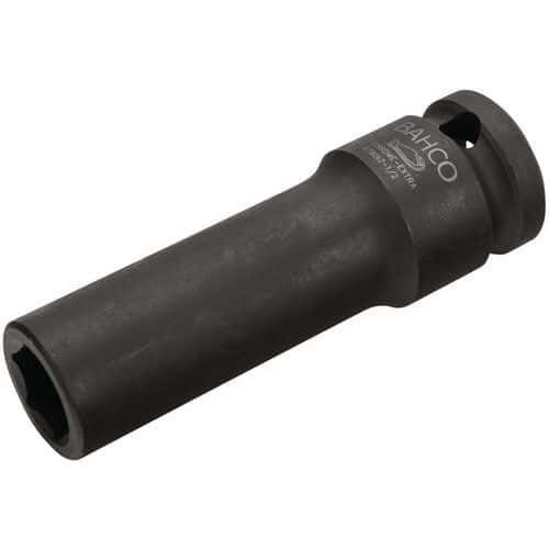 DOUILLE À CHOCS LONGUE 1/2 6 PANS 1-7/16 PHOSPHATÉE - BAHCO