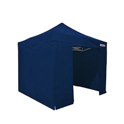 FRANCE BARNUMS Tente pliante PRO 3x3m pack côtés - 4 murs - ALU 45mm/polyester 380g Norme M2 - bleu - FRANCE-BARNUMS - bleu métal 1321_0