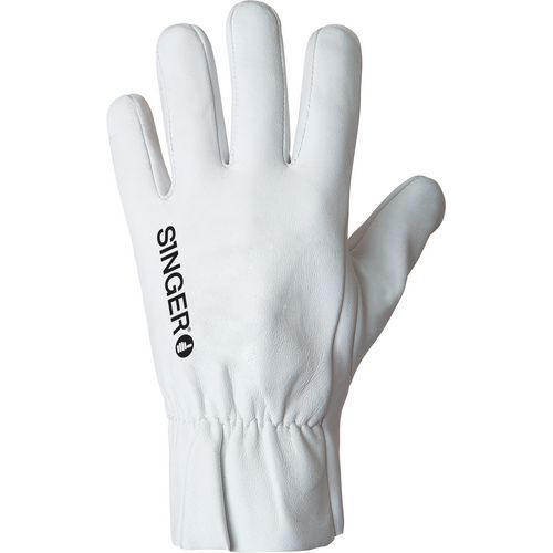 GANTS DE MANUTENTION TOUT FLEUR AGNEAU AVEC SERRAGE ÉLASTIQUE DE TAILLE 10 - SINGER SAFETY