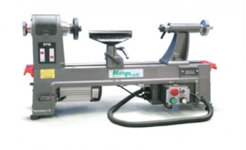 Holzprofi - Tour à bois monophasé à variateur de vitesse MC1420VF - bâti en fonte rectifiée pour rigidité et stabilité_0
