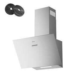 Hotte aspirante tête libre CIARRA A+++ 650 m³/h Hotte aspirante inclinée tête libre 60 cm LED VMS6762A - inox CBCS6762A_0