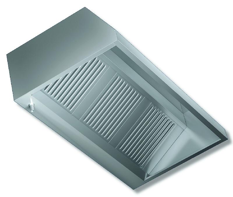 Hotte semi murale 1200x900 mm sans moteur professionnel 1360 m3 par heure - DSP 9/12_0