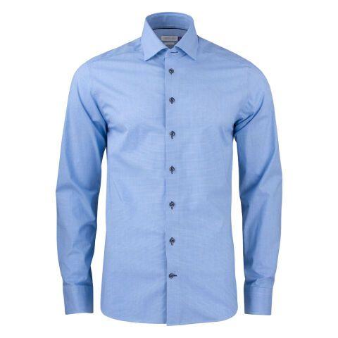 J.HARVEST & FROST PURPLE BOW 141 CHEMISE SLIM FIT HOMMES BLEU/À CARREAUX - TAILLE XL