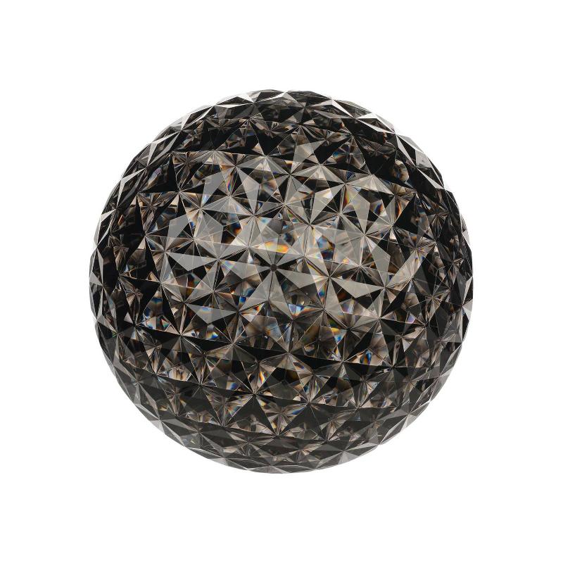 KARTELL PLANET LAMPADAIRE LED, 130 CM, GRIS FUMÉE