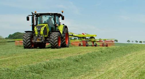 Liner 2600 - Andaineur double rotor dépose centrale - CLAAS - largeur 6,20-6,80 m_0