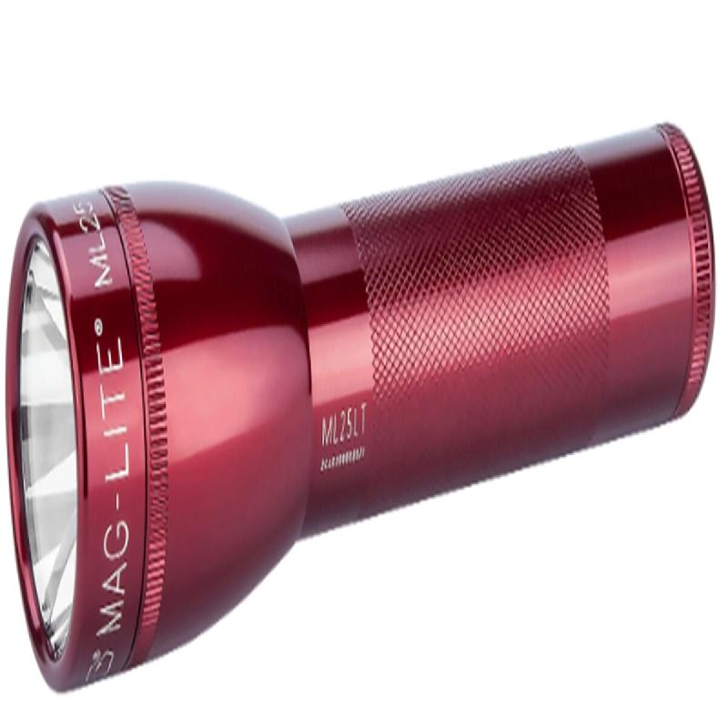 Maglite ML25LT Lampe torche LED 2x piles C - Rouge - rouge aluminium 001-5944435_0