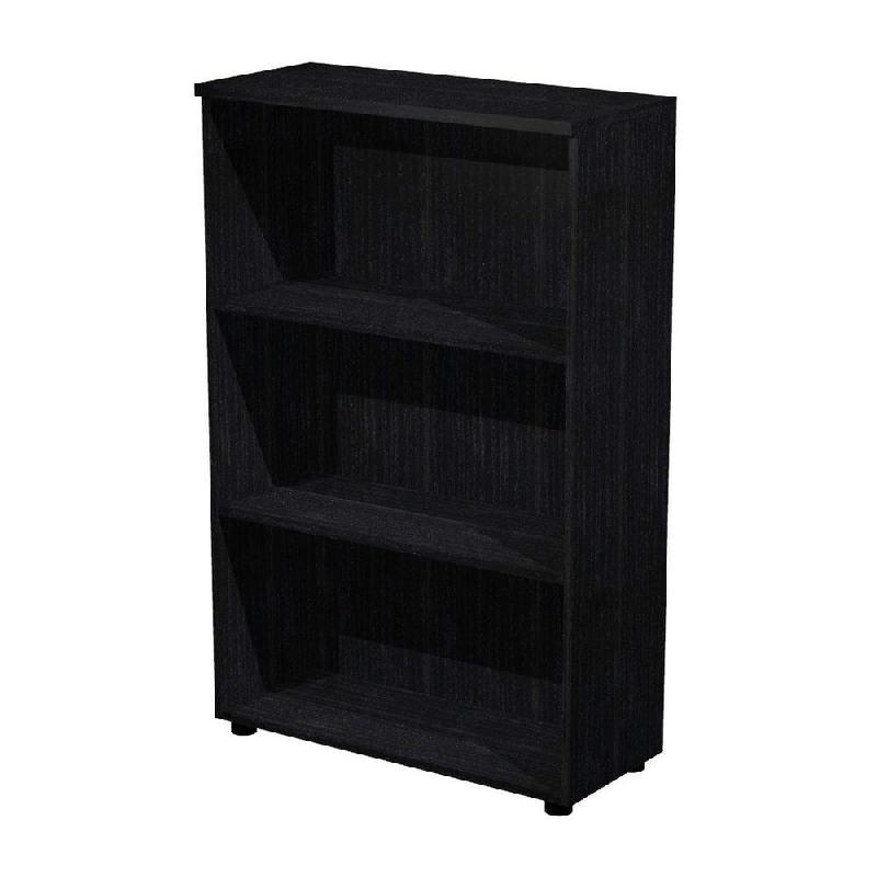MEUBLE MI-HAUTEUR PRONTO - METAL - SANS PORTES - NOIR