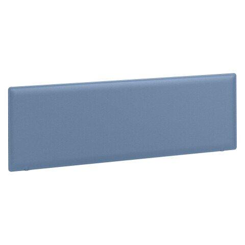 PANNEAU ÉCRAN ACOUSTIQUE POUR BUREAU DROIT ECLA L 140 CM GRIS BLEU - FIXATION ALUMINIUM