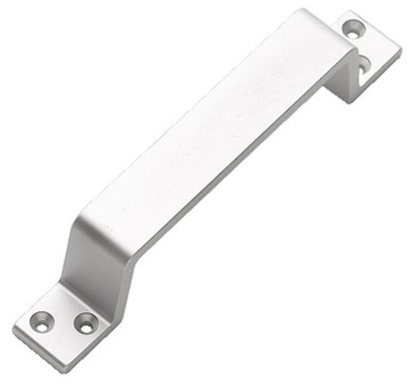 POIGNÉE DE TIRAGE LONGUEUR 150MM ENTRAXE 130MM ALUMINIUM ANODISÉ MAT DROITE - DUVAL - 72-0102-1502