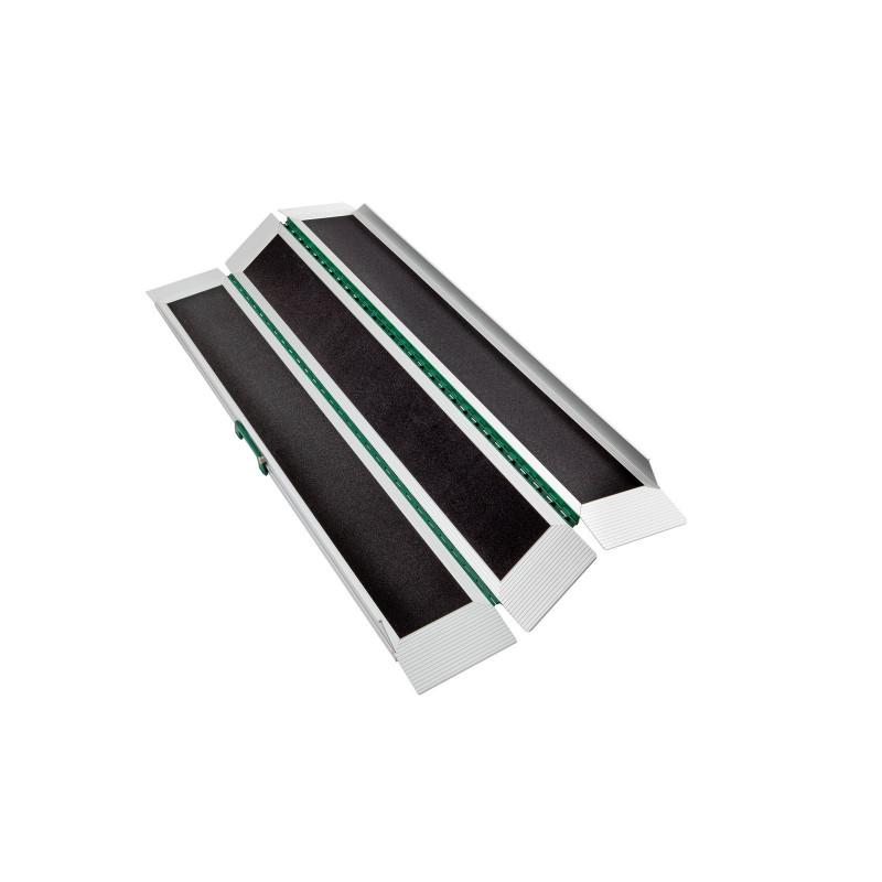 Rampe d'accès PMR pliable en 3 parties - 165 cm - Revêtement antidérapant - Stepless_0