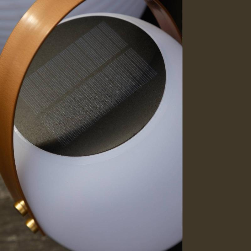 SCHÖNER WOHNEN BELL LAMPE À POSER LED RECHARGEABLE HAUTEUR 34 CM
