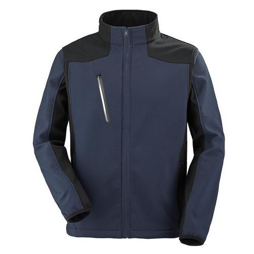 SOFTSHELL CAUCASE NAVY / NOIR 3XL - CEPOVETT SAFETY