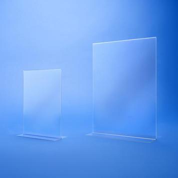 SUPPORT CARTE-MENU FORME T