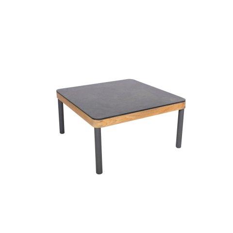 TABLE BASSE D'EXTÉRIEUR KALLYSTA - EN TECK ET PLATEAU HPL