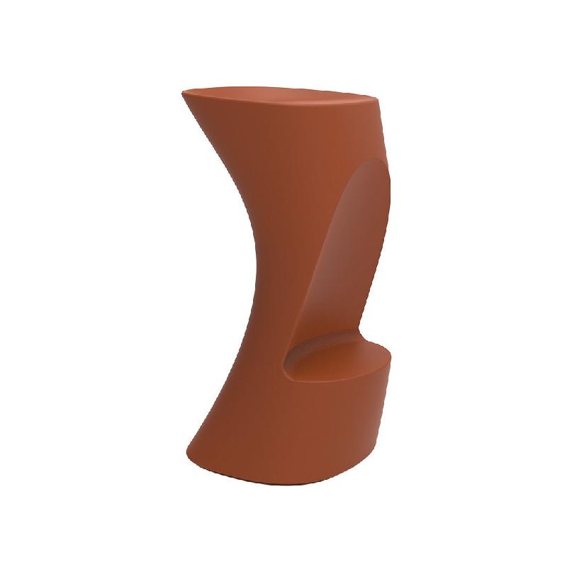 Tabouret haut design in & out NOMA - argile_0
