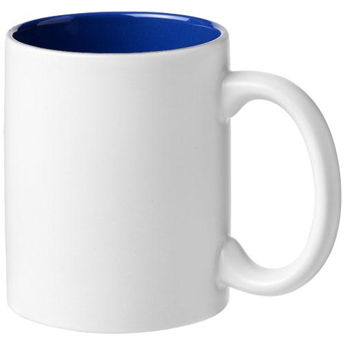 Tasse en céramique Taika 360 ml - design classique avec intérieur coloré et gravure personnalisable_0