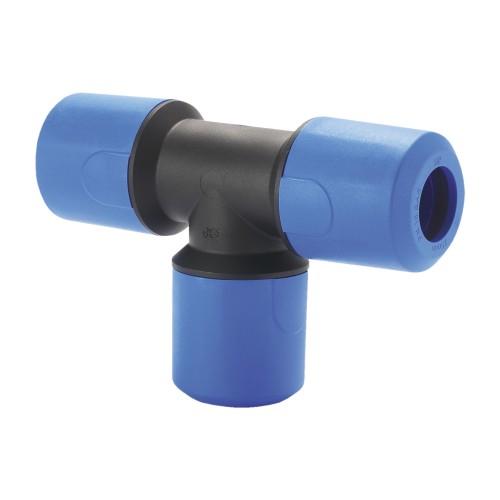 TÉ ÉGAL PE - TUBE PE Ø 20 MM - SPEEDFIT BLUE JOHN GUEST