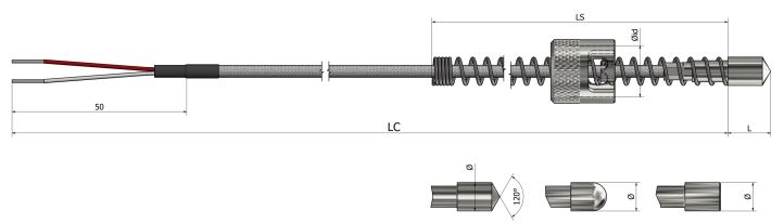 Thermistance de surface Baïonnette - HS30 - PTC, NTC, différents montages et dimensions disponibles_0