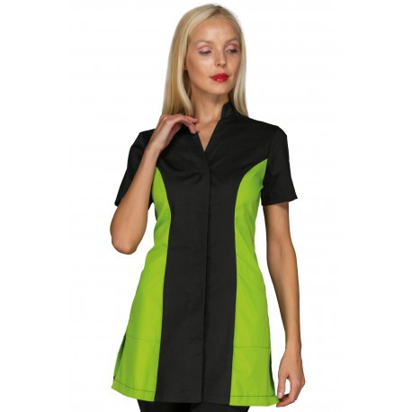 Tunique femme casacca copacabana noir vert isacco taille m_0