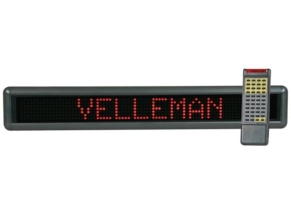 Velleman journal lumineux a leds - rouge_0