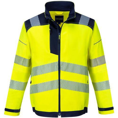 VESTE HAUTE-VISIBILITÉ PW3 CLASSE 3 T500 BLEU/JAUNE XL - PORTWEST