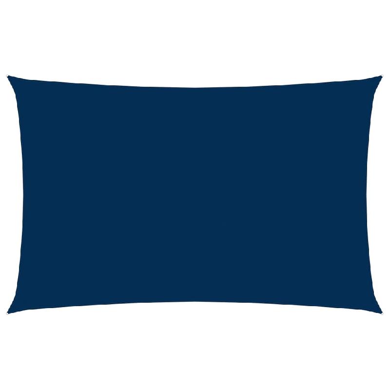 VidaXL Voile de parasol tissu oxford rectangulaire 5x8 m bleu Modèle Azur Évasion - bleu 135551_0