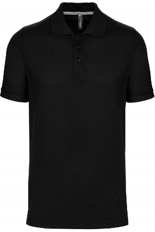 WK Designed To Work Polo manches courtes homme Noir M 65% Polyester | 35% Coton - M noir 3663938184715_0