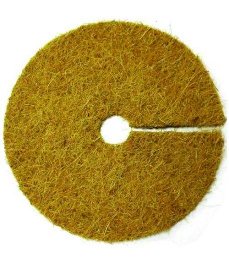 50 disques de paillage coco - protection des arbres - 80 cm - biodégradables_0