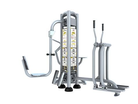 Appareil de fitness extérieur - Leg Press, Vélo, Patineur - Modèles THJ-D05 D06 D22_0
