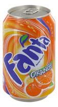 CARTON 24 CANETTES 33 CL FANTA ORANGE - SODAS