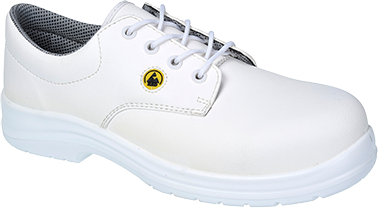 Chaussure de sécurité a  lacetcomposite esd s2 blanc fc01, 39_0