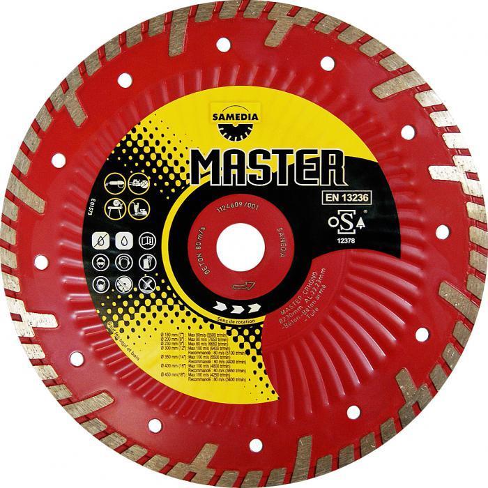 DISQUE DIAMANT TUILES MASTER CHRONO