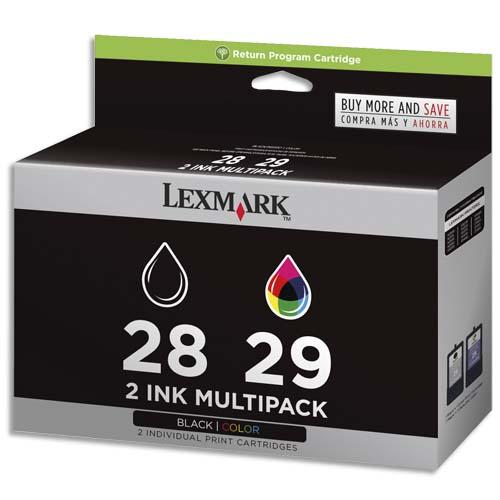 Lexmark combo pack jet d'encre 28/29 018c1520e_0