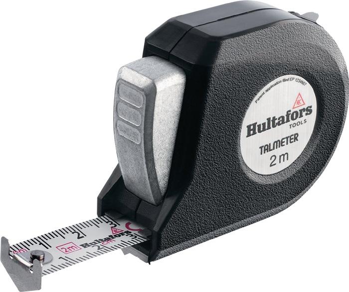 Mètre-ruban de poche Talmeter longueur 2 m largeur 16 mm mm/cm EG II ABS languette de mesure ABS HULTAFORS_0