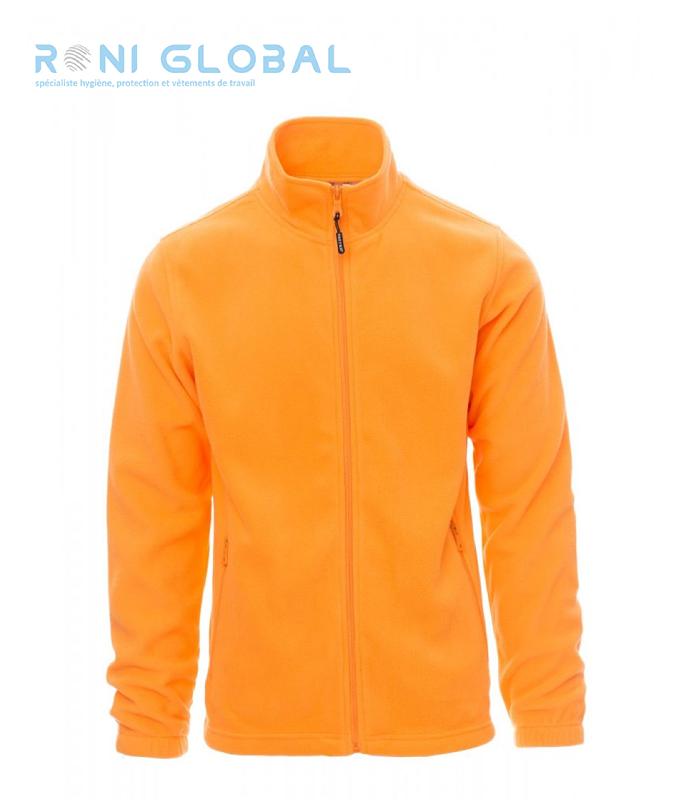 Polaire manches montées en polyester - NEPAL PAYPER - Veste polaire à zip intégral, coutures renforcées et tailles XS à 5XL_0