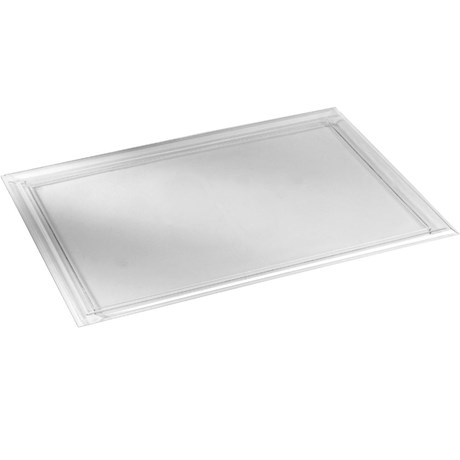 PLATEAU LUNCH SOLIA INJECTÉ TRANSPARENT 37 X 27 CM (VENDU PAR 50)