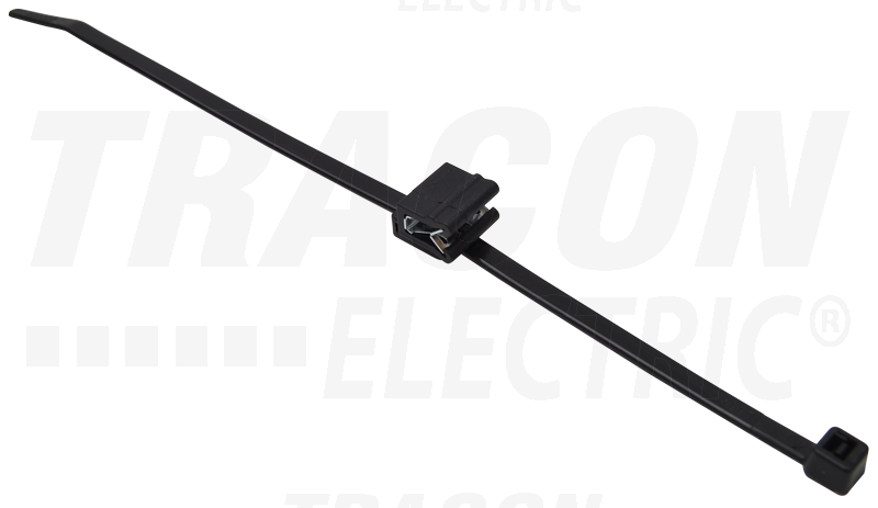 Serre-câble avec embase à clip 4.8×200mm, pa6.6_0