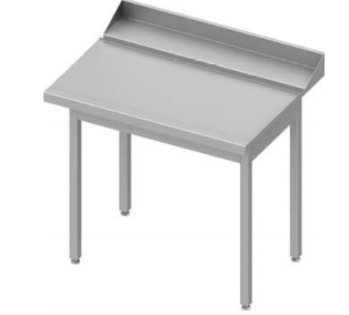Table de sortie inox  à droite sans étagère pour lave-vaisselle STALGAST 900x750x880 à monter - 9310167090_0