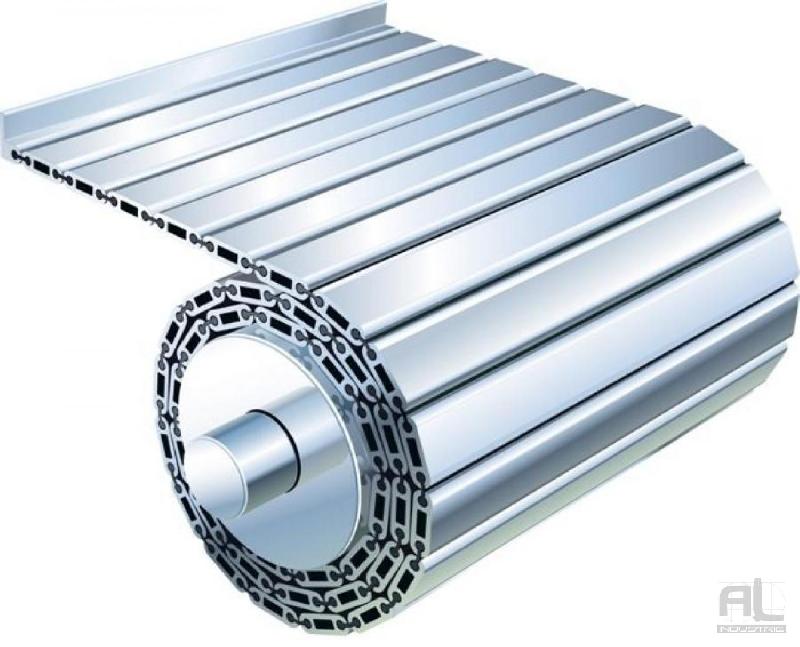 Tapis articulé en aluminium anodisé - Barrettes 3 mm et 5.5 mm - Enroulement bidirectionnel_0