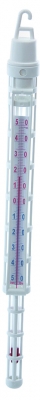 Thermomètre de boulanger -10° à +60°C - Gaine plastique alimentaire stérilisable - 35 cm avec crochet_0