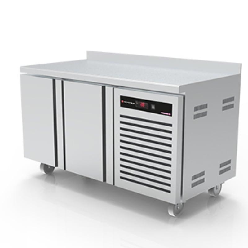 Tour pâtissier réfrigérée 2 à 4 portes Technitalia - acier inox AISI 304 - froid positif ventilé - gaz R290_0