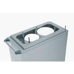 Tournus Equipement Chariot assiettes niveau constant universel neutre Tournus - 808201 - gris inox 808201_0