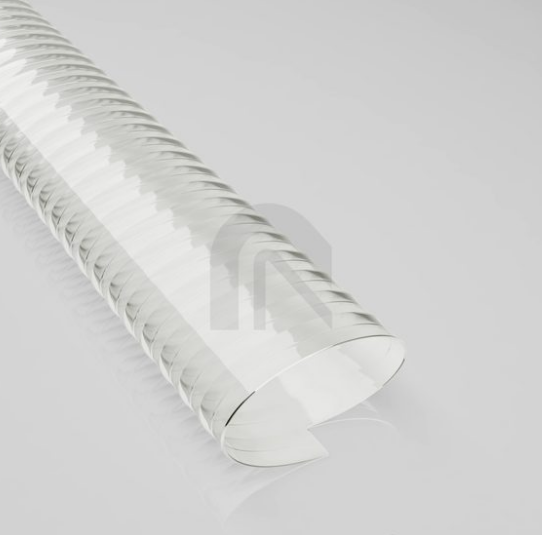 Tuyau de transport PU sans spirale, léger, antistatique permanent, très bonne flexibilité, sécurité alimentaire - Master-PUR Flat Food A_0