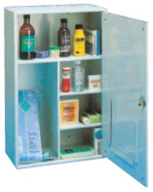Armoire à pharmacie epoxy blanc - 320 x 120 x 525 mm_0