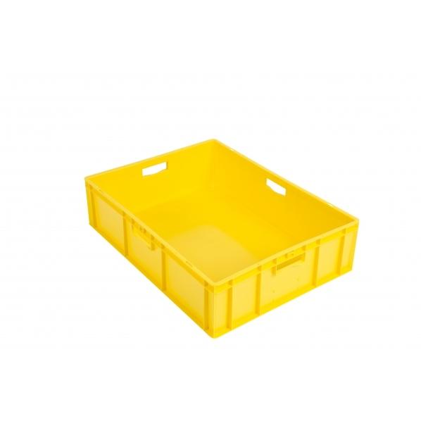 Bac norme europe couleur 800 x 600 x 210 mm Jaune_0